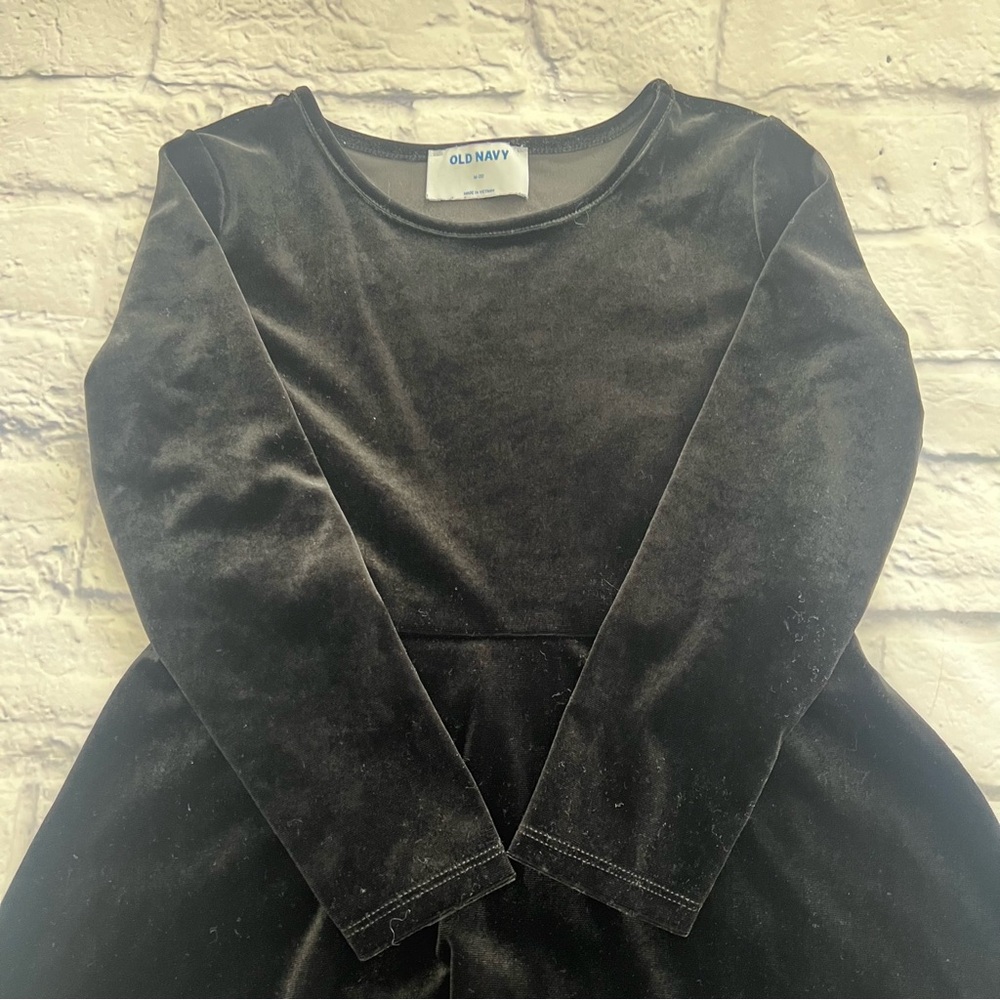 Old Navy Fit & Flare Velvet Dress for Girls SIZE M(8)‎ - Picture 10 of 16